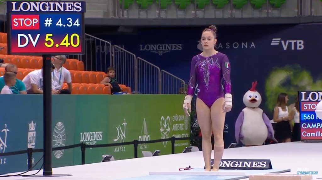 volteggio Ginnastica Artistica Italiana